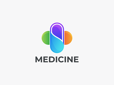 MEDICINE branding capsule logo design graphic design icon logo medicine design graphic medicine logo