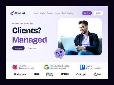 Project Management Website Design activity planner design figma figma design marketing planning website productive website productivity landing page project management dashboard project website prozyner rifat ony saas product management saas web design task management website ui ux website design