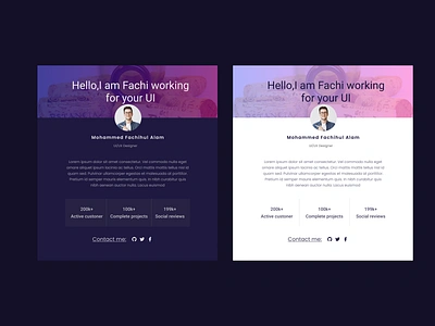 Daily Ui Profile Card-006 daily ui 006 design figma landing page concept mui product landing page profile card ui web component web design