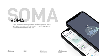 SOMA- Your Healthcare Companion design industrial design product design prototyping ui uiux user research wireframing