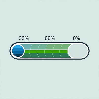 What's making progress and how does it work graphic design ui