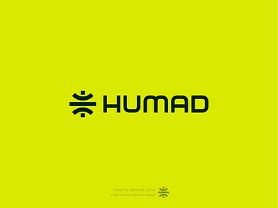 Humad - abstract tech logo design abstract logo ai logo artificial intelligence branding crypto geometric h h logo humad identity logo logo design modern modern logo spark spark logo symbol w3 web 3