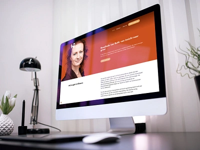 Webdesign for a ceo trainer graphic design ui ux webdesign