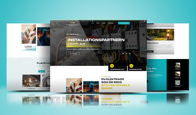 Installationspartnern i Syd AB – Full Website Re-design businesswebsite electricalbusiness professionalwebdesign responsivedesign websiteredesign wordpresswebsite