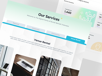 Rumah Remedi - Web Page branding ui web design website