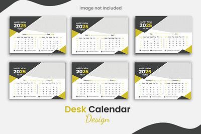 Desk calendar 2025 2025 business calendar design desk desk calendar table