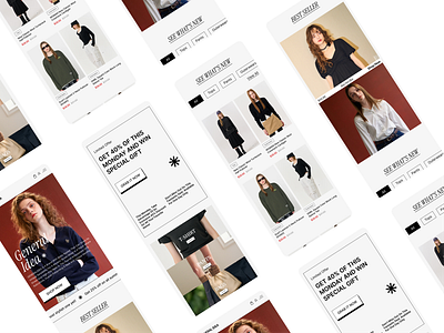 General Idea - Fashion E-Commerce (Responsive) branding clean design e commerce fashion marketplace minimalist shopify smooth ui