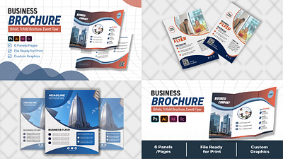 Bifold, Trifold Brochure & Flyer bifold brochure brochure designs business brochure business flyer corporate brochure event flyer flyer designs social media post trifold brochure