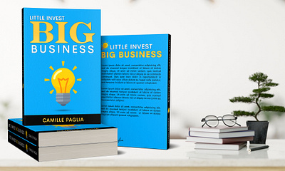 Little Invest Big Business 3d book mockup amazon kdp book book cover book cover art book cover design book cover designer book cover mockup book design business book cover ebook ebook cover epic epic book epic book covers epic bookcovers epic covers little invest big business paperback professional book cover