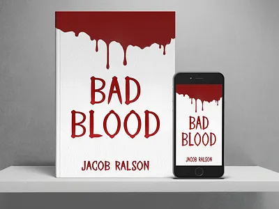 Bad Blood 3d book mockup amazon kdp bad blood book book cover book cover art book cover design book cover designer book cover mockup book design ebook ebook cover epic epic book epic book covers epic bookcovers epic covers horror book cover paperback professional book cover