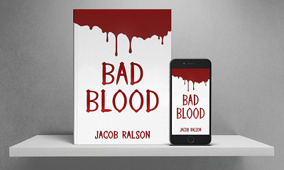 Bad Blood 3d book mockup amazon kdp bad blood book book cover book cover art book cover design book cover designer book cover mockup book design ebook ebook cover epic epic book epic book covers epic bookcovers epic covers horror book cover paperback professional book cover