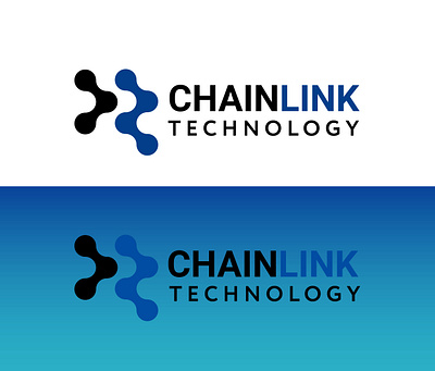 ChainLink Technology brand identity branding chain link technology graphic design tech logo technology logo visual identity