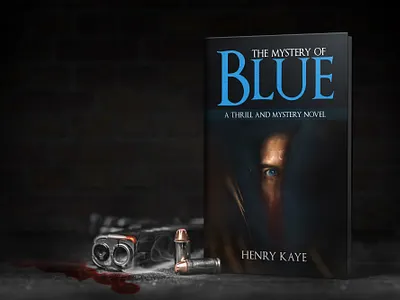 The Mystery of Blue 3d book mockup amazon kdp book book cover book cover art book cover design book cover designer book cover mockup book design ebook ebook cover epic epic book epic book covers epic bookcovers epic covers mystery book cover paperback professional book cover the mystery of blue