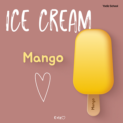 ICE CREAM adobe illustration figma graphic design ice cream illustration vector