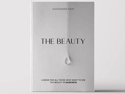 Cover book proposal- The beauty book bookcover bookdesign booktypography coverbook coverbookdesign typography vector