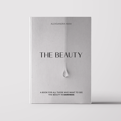 Cover book proposal- The beauty book bookcover bookdesign booktypography coverbook coverbookdesign typography vector