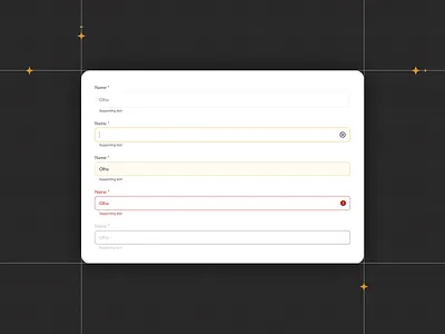 Form Fields Design for Dating Web App appdesign datingapp figmadesign formdesign inputfields moderndesign mostpopularwebdesign topwebappdesign uikit userexperience userinterface uxdesign webdesign