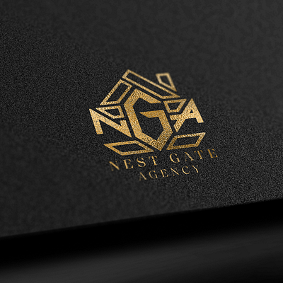 Nest Gate Agency Logo Design brand identity branding design graphic design logo