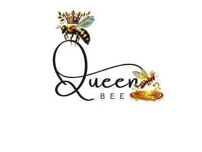 Queen Bee design digital files graphic design illustration