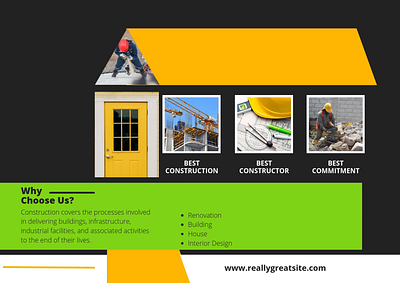 constructor flyer building construction flyer developer remodeling renovation flyer