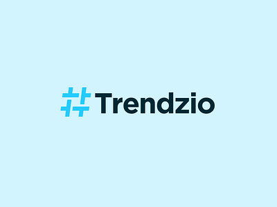 Trenzio - Logo Design (Unused & For Sale) branding consulting design line logo minimal modern monogram simple social media t t logo t monogram technology trends