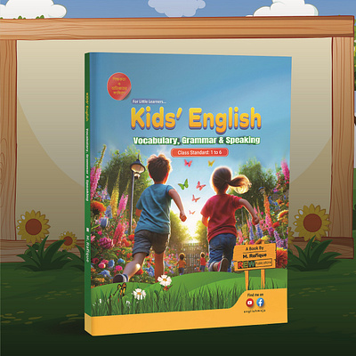 Kids English Grammar Book 2025 2025 book book cover branding cover design english graphic design illustration kids book logo package ui vector