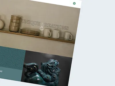 CRAFT - A Minimal landing page 3d animation branding logo motion graphics ui