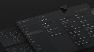 Task management dashboard dashboard design ui ux