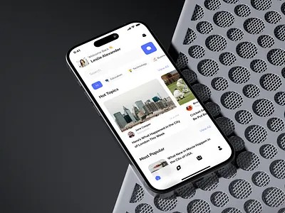 News App UI Kit article clean design elegant figma media minimal mobile app news premium ui kit