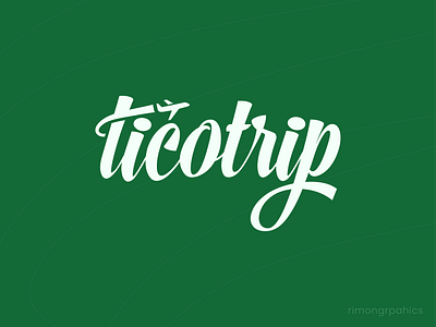 TicoTrip Logo Design Concepts best dribbble shots brand book brand identity branding letterlogo monogram logo monogramlogo ravel logo 99designs rimongraphics ticotrip logo concepts travel agency logo travel brand identity travel logo design typography logo