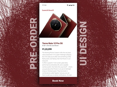 Pre-Order UI Design alert app branding dailyu dribble ext figma file illustration latest launch portfolio pro screen soon trend ui visual