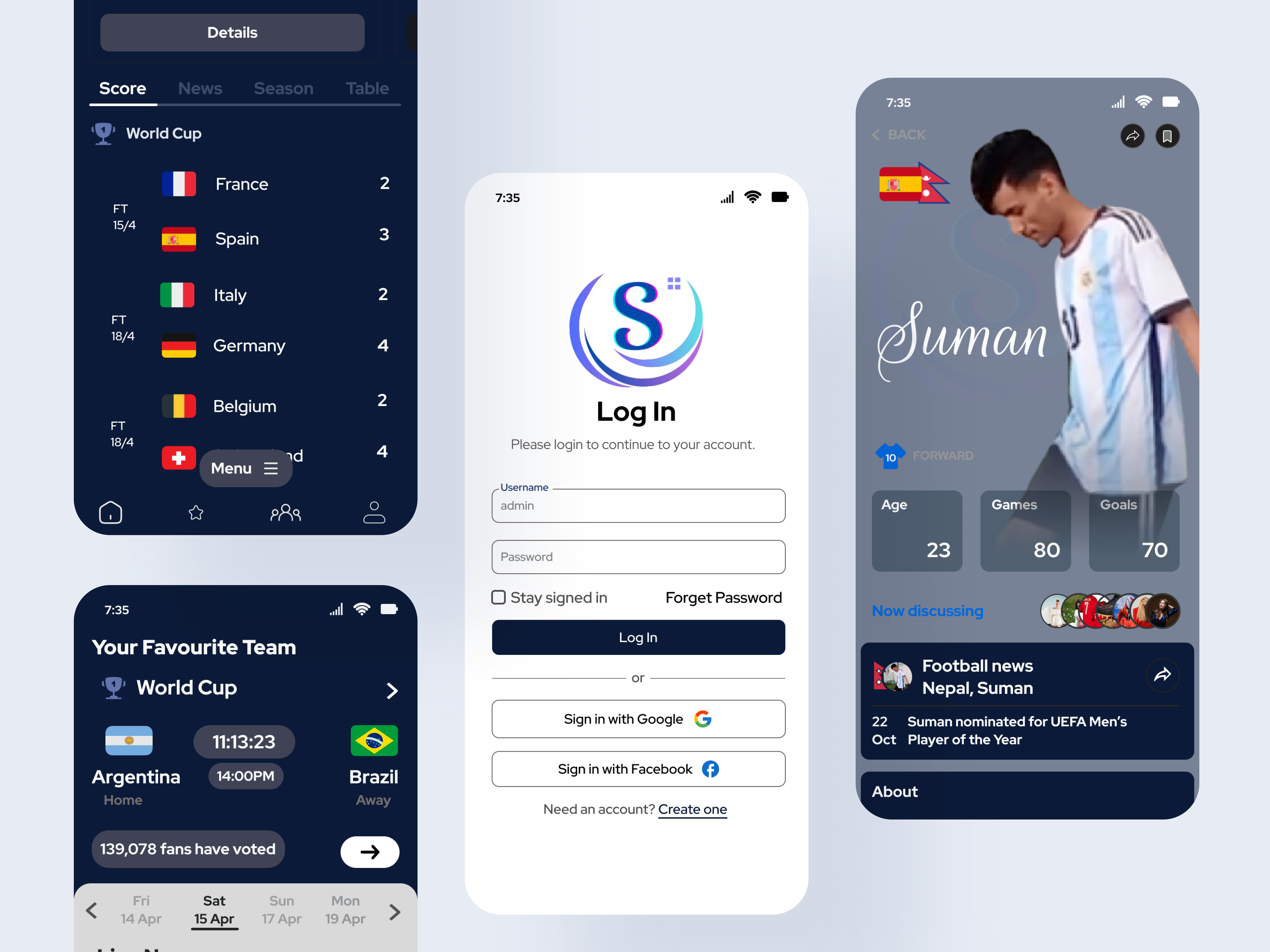 Example of Mobile App Design | Web App Design