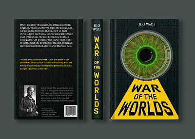 War of the Worlds cover book cover design