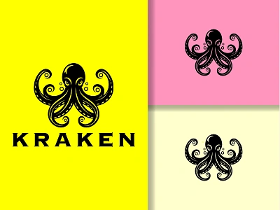 Kraken Logo agency alcon logo america aniamls freedom illustration kraken kraken amimal kraken logo kraken vector logo krakens octopus outdoor rounded sea monster logo stylish ui ux vector wild