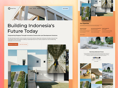 Building Indonesia’s Future: Website Design for a Construction digital agency