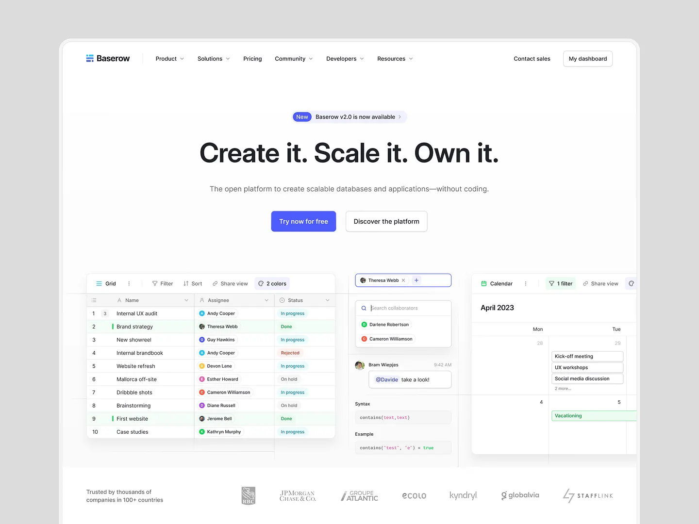 Explore the Power of Grid View Layout in Baserow