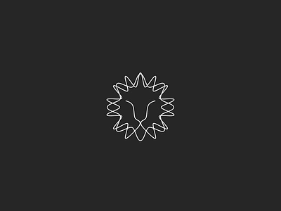 Lion africa animal branding cat cats crypto design head identity illustration king lion logo minimal modern simple tiger vawe waves wild