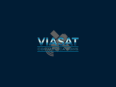 ViaSat-Communications-Logo-02 app branding design graphic design illustration logo logos typography ui vector