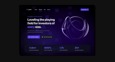 Yurei: Landing Page