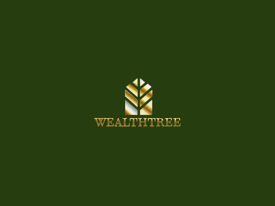 WealthTree-Logo 3d app art branding design discount logo pricing discount logos for sale discount pricing graphic design icon illustration logo logos minimalist typography ui vector