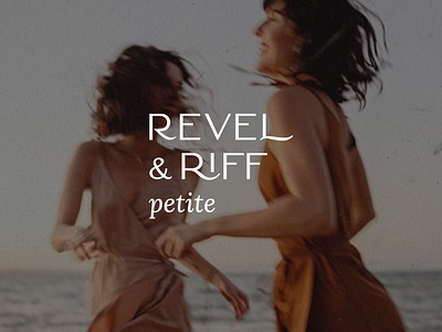 BRAND DESIGN | Revel & Riff petite brand branding cloth design fashion graphic design identity logo woman