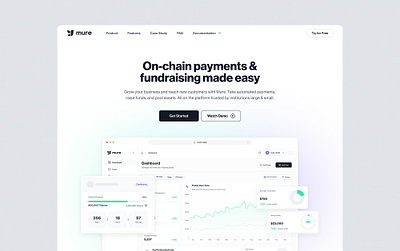 Mure: Landing Page