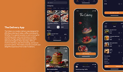 Delivery App delivery app figma fooddelivery mobileappdesign ui ux