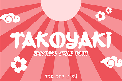 TAKOYAKI – Japanese Font branding children cute design display font font gaming japanese kawaii movie playful poster thumbnails youtube