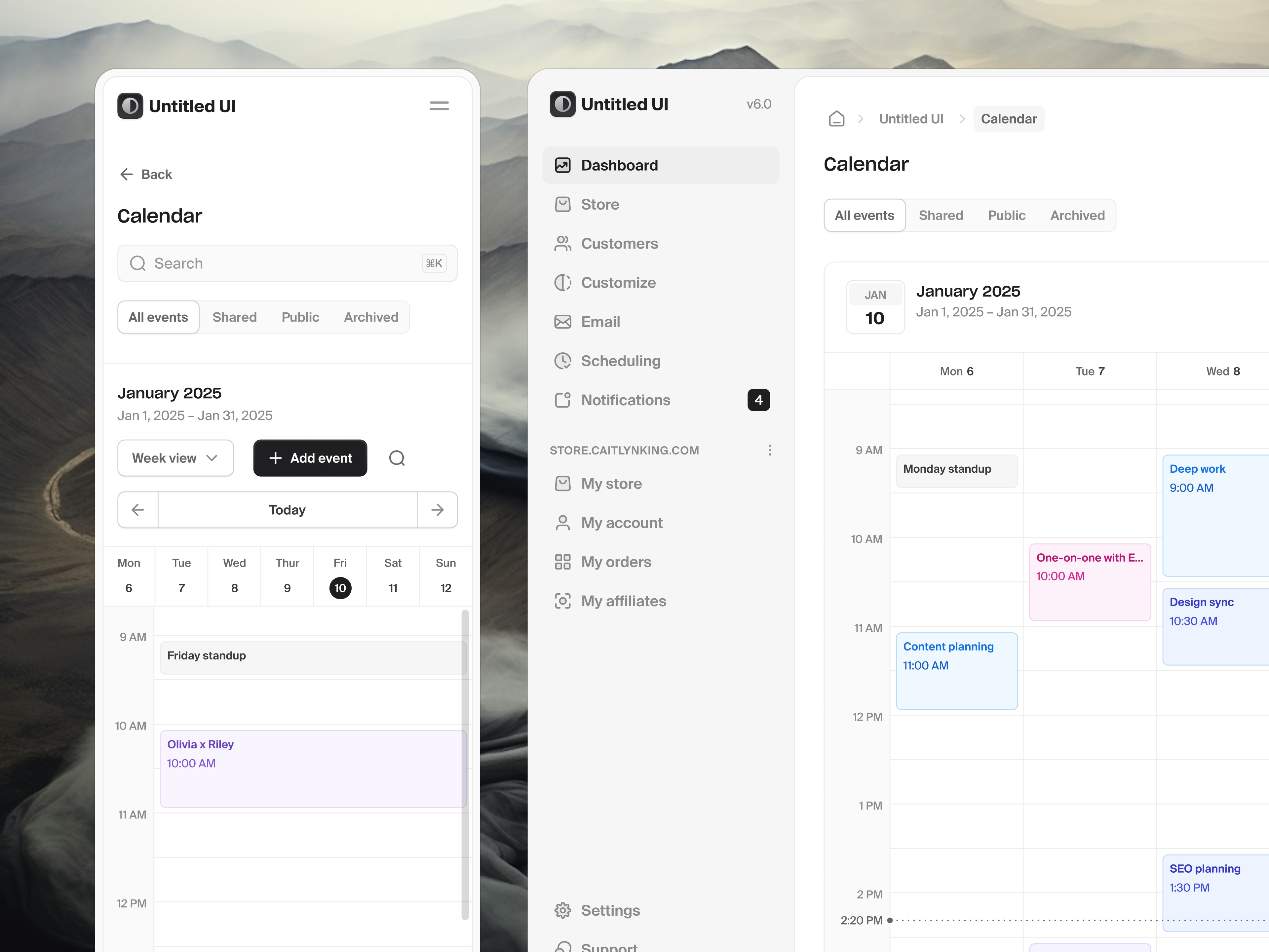 Calendar — Untitled UI by Jordan Hughes® on Dribbble