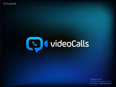 Video calls logo - gossip app - meet branding call gosspi app logo graphic design icon logo logo design logomark love marketing meering app meet modern logo play icon unique logo video app logo video calls logo