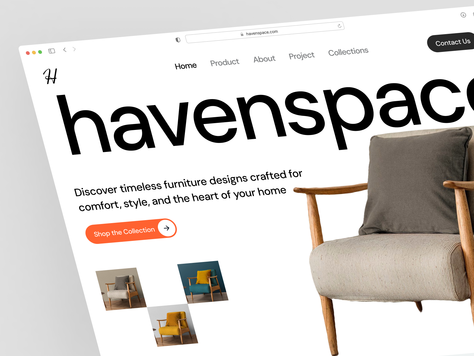 Example of Landing Page Design | 1 Home (3 Add On)