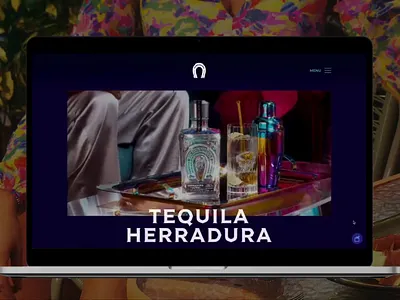 Tequila Herradura graphic design responsive design ui web design