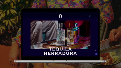 Tequila Herradura graphic design responsive design ui web design