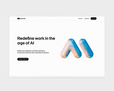 Mindmate – AI-Powered Innovation: Logo & Website Design brandidentity creativeprocess designinspiration dribbblechallenge uiuxdesign